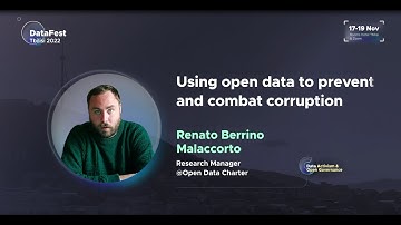 Renato Berrino Malaccorto - Using open data to prevent and combat corruption