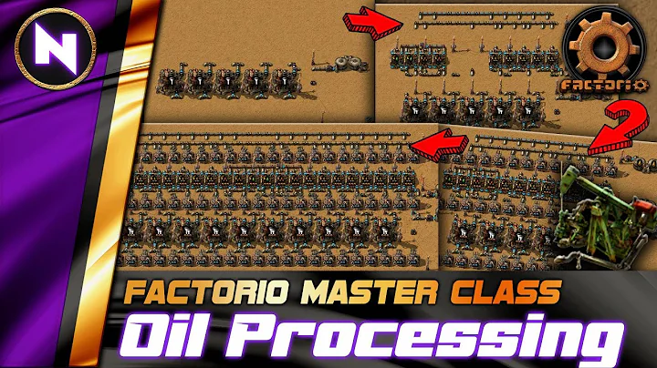 OIL REFINING & PROCESSING from Early, Mid to Late game -  Factorio 0.18 Tutorial/Guide/How-to