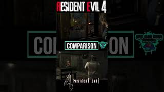 Resident Evil 4 - Remake vs Original Comparison Ballisthiccs #residentevil4remake #shorts