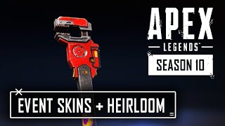 *NEW* Apex Legends EVOLUTION Collection Event Skins & Rampart Heirloom Animations