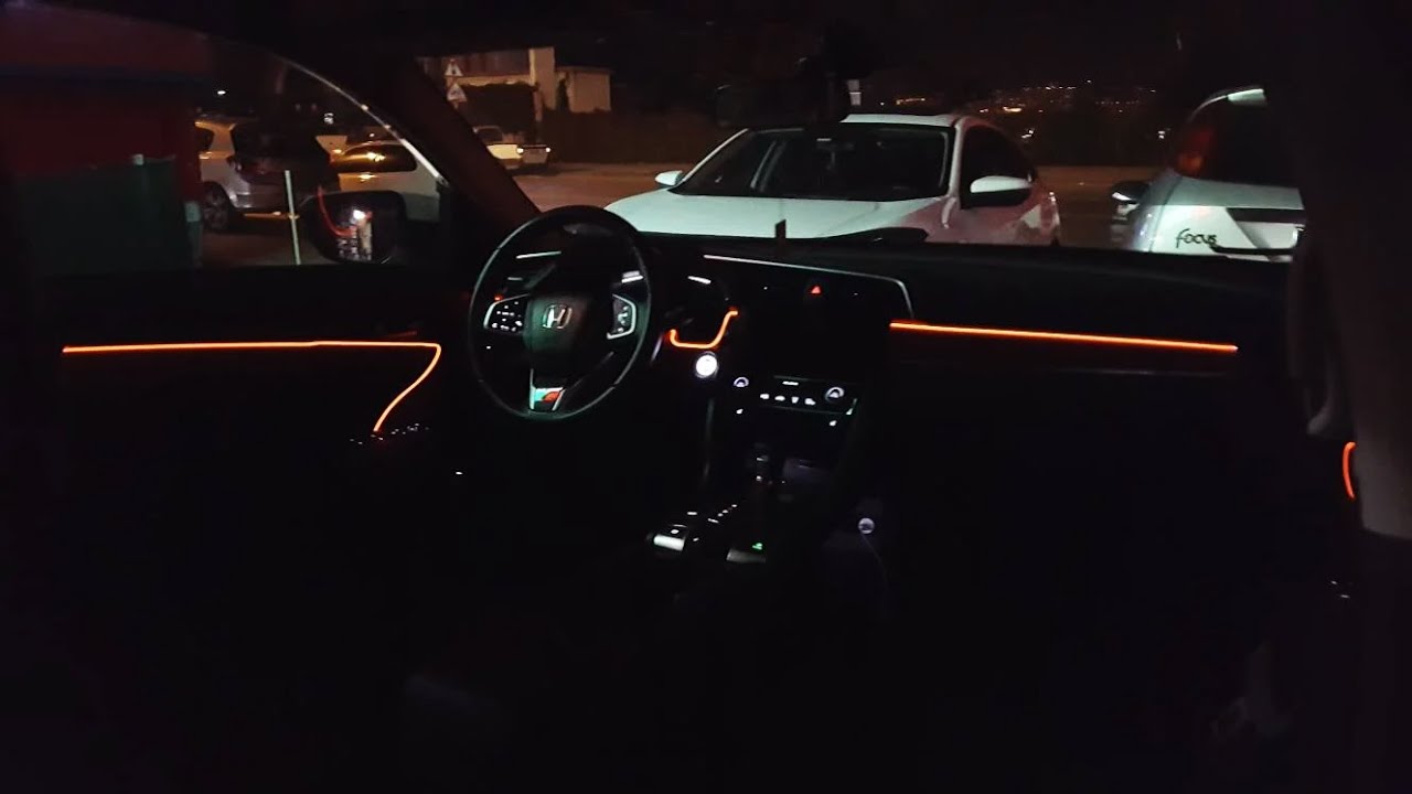 Honda Civic 2017 FC5 // Ambiyans Aydınlatma
