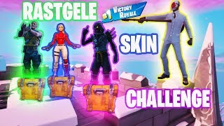 RASTGELE SKİN CHALLENGE!!!!! (Kostümün fermuarı sıkıştı)