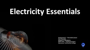 PIDP Capstone Lesson   Electricity Essentials