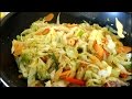 Healthy Vegetable Fry Up Cabbage For Sunday Dinner | Recipes By Chef Ricardo