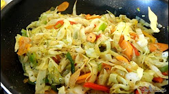 Healthy Vegetable Fry Up Cabbage For Sunday Dinner !!