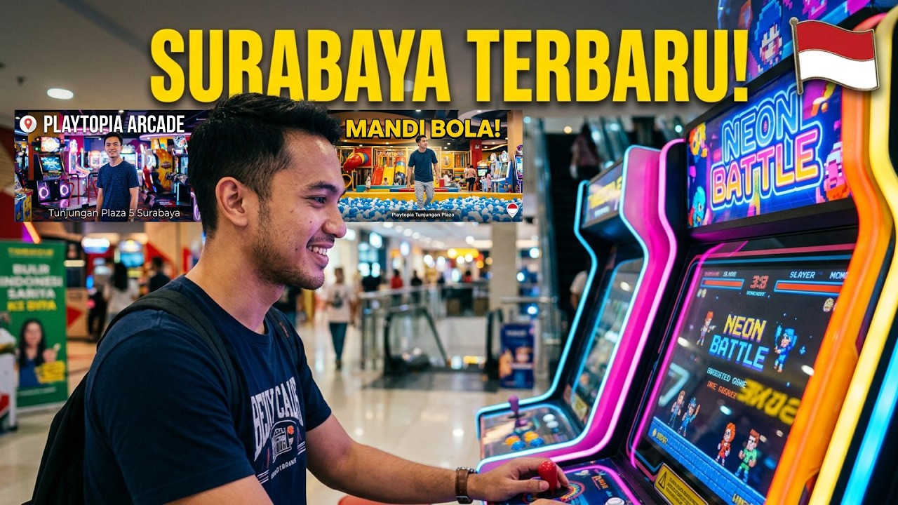 🇮🇩 Playtopia Arcade | Permain Anak di Lt LG Tunjungan Plaza 5 Surabaya ...