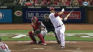 STL@CIN: Mesoraco grounds an RBI single to left