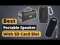 Best portable speaker with sd card slot  top 5 portable speaker of 2021