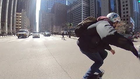 Insta360 One X Test Footage - Onewheel XR Downtown Rip