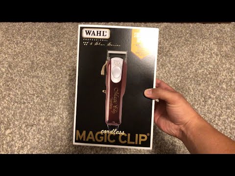 wahl magic clip unboxing