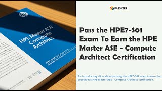 HPE7-S01 Advanced HPE Compute Architect Prep Guide | Free Sample Questions