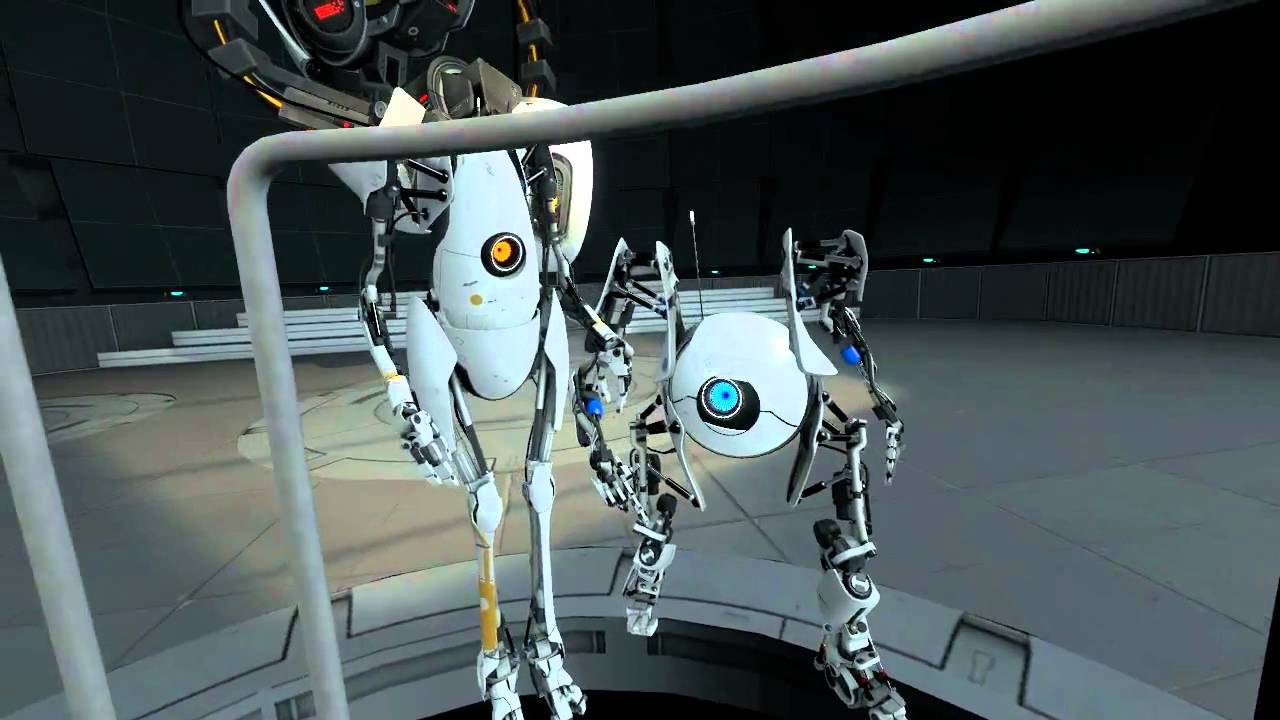 Portal final. Portal 2 финал. Портал 2 Уитли босс битва. Уитли финальная битва. Portal 2 финальная битва.