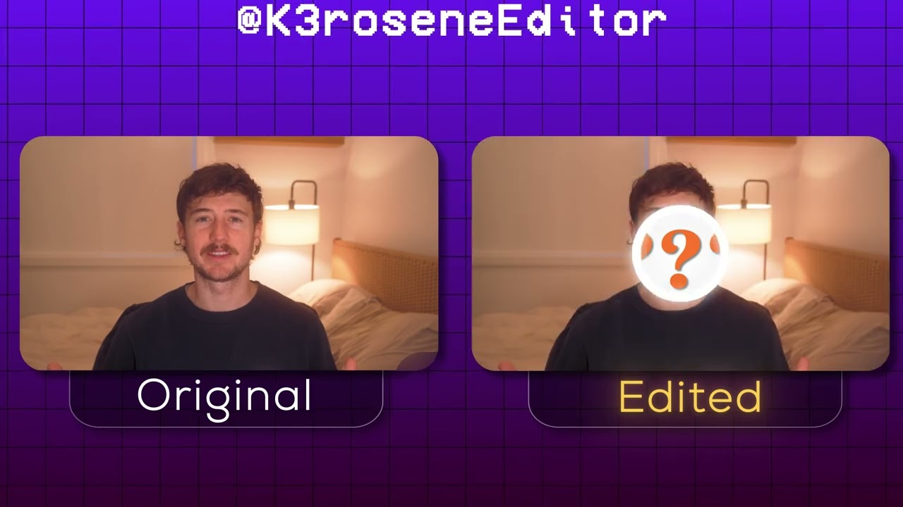 Before/After edit reel