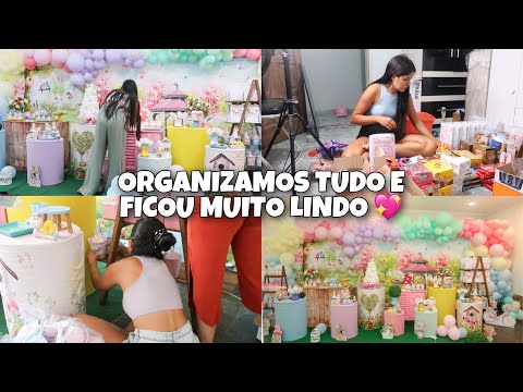 VLOGÃO: ANIVERSÁRIO JARDIM DAS BORBOLETAS - ORGAZANIZAMOS TUDO!