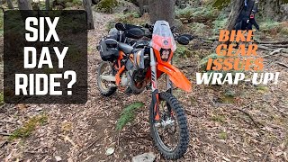 6 days onboard the KTM 500 EXC? The wrapup!