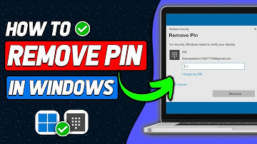How to Remove PIN from Windows 10 and 11 (2025 New Method)