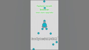 Slowest movement speed vs fastest recoil - arras.io