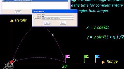 Physics with MicroStation Projectile Motion