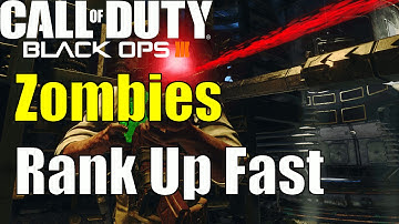 COD Black Ops 3 Zombies Rank Up Fast Tips And Tricks Guide