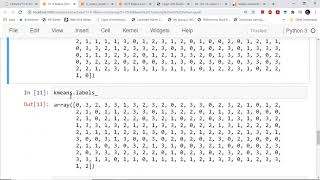 Python Implementation of KMeans Clustering Algorithm