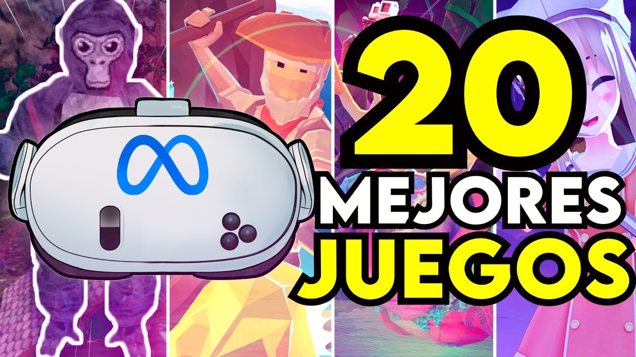 20 MEJORES JUEGOS MULTIJUGADOR de META QUEST 3S, QUEST 3, QUEST 2 & PRO ...