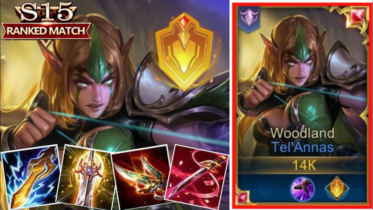 ROV : Tel'Annas เทลSS15 เทคนิคยืนเลนโหดๆ ออกของตีเร็ว+รูน+พลังแฝง ...