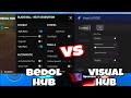 Roblox blade ball bedol hub vs visual hub script  which one is better