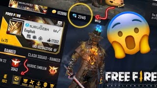Region 22 Free Fire 30K Diamondsmuregesh 1,600Badges Free Fire Tamil Player Op Part 2