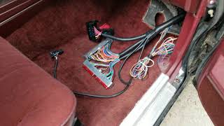 83 CUTLASS LS SWAP WIRE HARNESS INSTALLED COMPUTER INSIDE THE CAR 1986 Oldsmobile Cutlass Wiring Diagram Switch