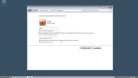 How to Set an Admin Password in Windows 7