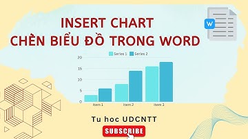 Word #22. Chèn biểu đồ trong Word || Chart in Word