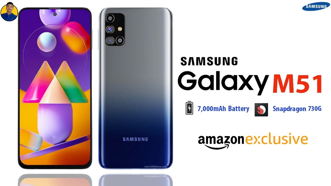 Samsung Galaxy M51- Review | First Look | Amazon India teased Samsung  Galaxy M51 | Snapdragon 730G. - YouTube