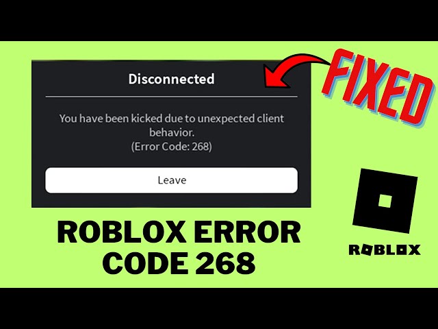 Roblox error code 268: What is it and how to fix it - Android