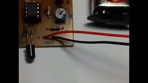 Rangkaian alarm kebakaran (Sensor Api)