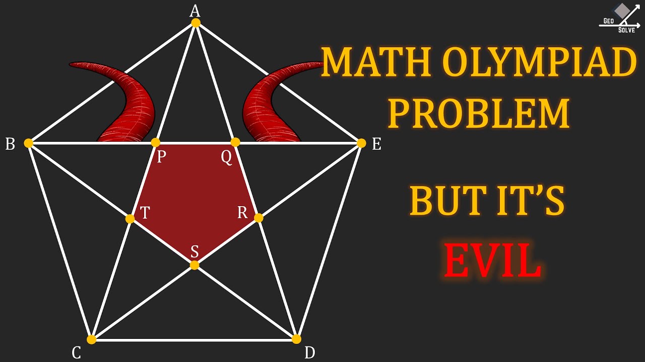 Pentagonal Magic Question Pentagon in Pentagon (Olympiad Question) - YouTube