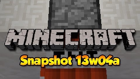 Minecraft Snapshot 13w04a - New Dispenser Functionality, Dispensers 3rd Dimension & Scared Mobs!