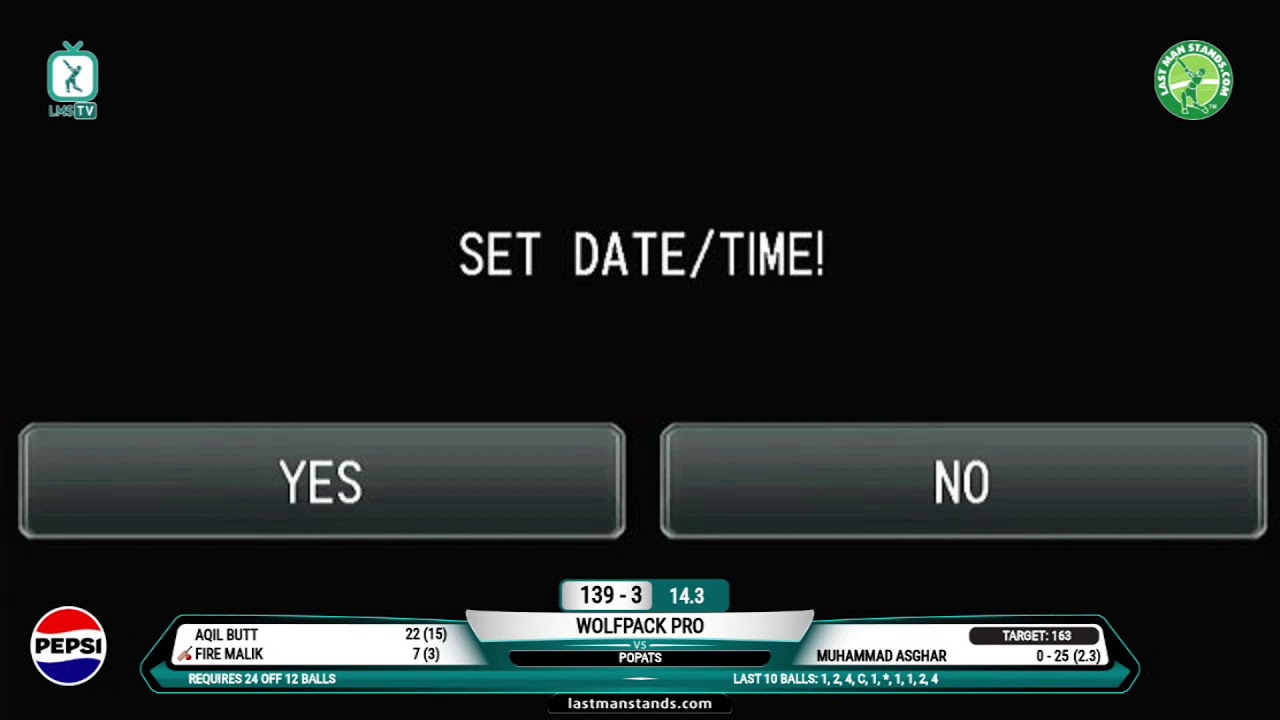 Popats vs Wolfpack Pro | Lahore | Pakistan