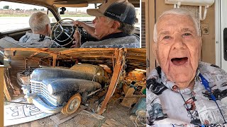 WW2 Veteran's Reaction To Son Fixing His 1946 Cadillac To Drive