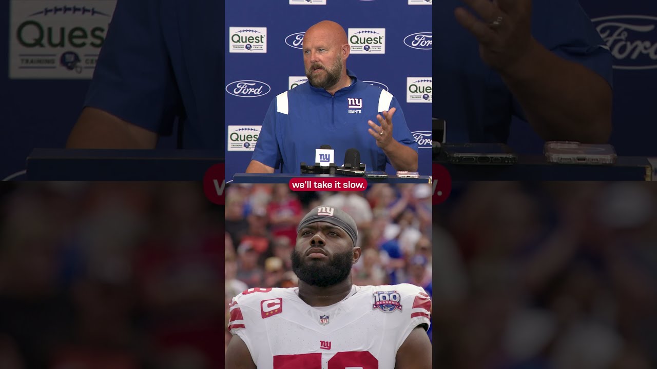 Andrew Thomas Returns To Practice Shorts Nfl Giants Preseason