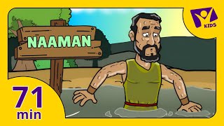 Story about Naaman (PLUS 15 More Cartoon Bible Stories for Kids)