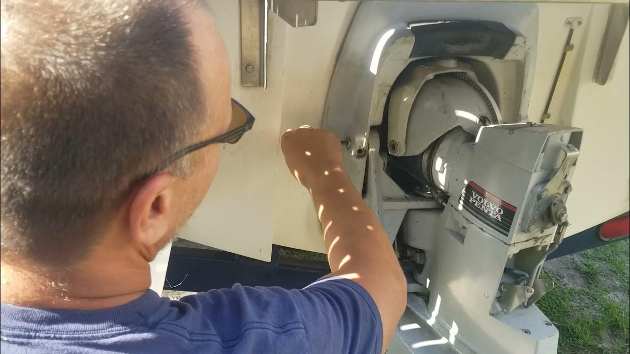 Volvo Penta 290 DpA DpB outdrive Sterndrive Removal YouTube