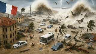 Chaos In France Storm Benjamin Europe Brings 140 Kmh Winds And Mive Waves To Corsica