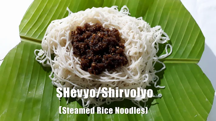 Shevyo Recipe | Steamed Rice Noodles | Goan Food |...