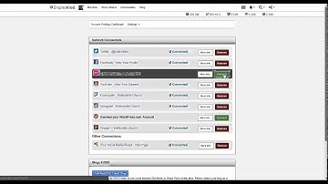 How to Connect Social Networks on Empire.Kred