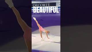 A SPIRAL! Figure Skating Beauty is Back! ISU Worlds Gala#worldsmtl24  #worldfigure  #shorts
