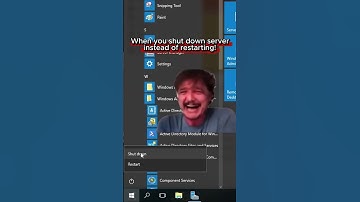 Shutdown server on accident!
