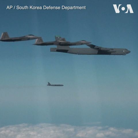 美韩空军举行联合演习