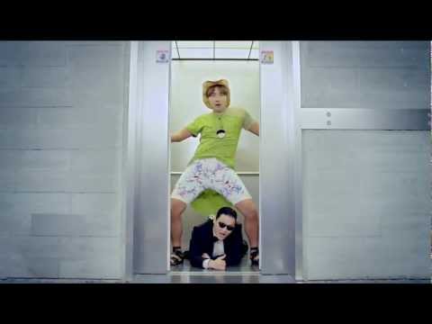 PSY - GANGNAM STYLE - Elevator Dance!