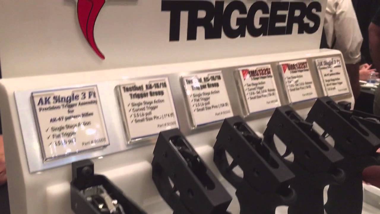 Shot Show 2016 - CMC New AK single 3 PT Trigger diya tailors