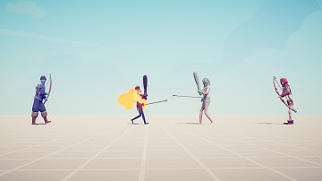 FIRE & EVERY UNIT vs ICE & EVERY UNIT - Totally Accurate Battle Simulator TABS
